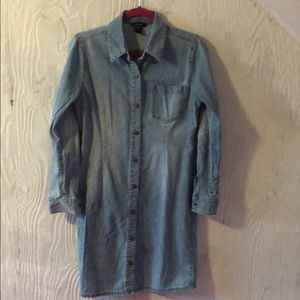 Moda International Sexy Jean Dress